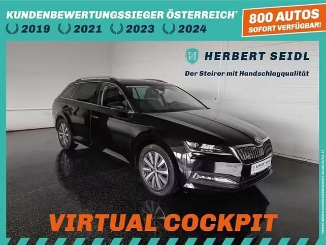 Gebraucht Skoda Superb Style 150 PS (110 kW) 2022 Schwarz Kombi