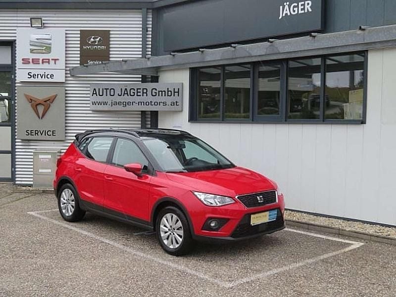 Hellrot normal Gebraucht 2021 Seat Arona Style SUV | € 17.999 (Fairer Preis) - Bild 1/4
