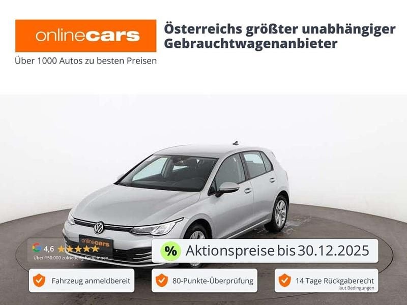Silber Gebraucht 2022 VW Golf Life Limousine | € 21.990 (Fairer Preis) - Bild 1/4