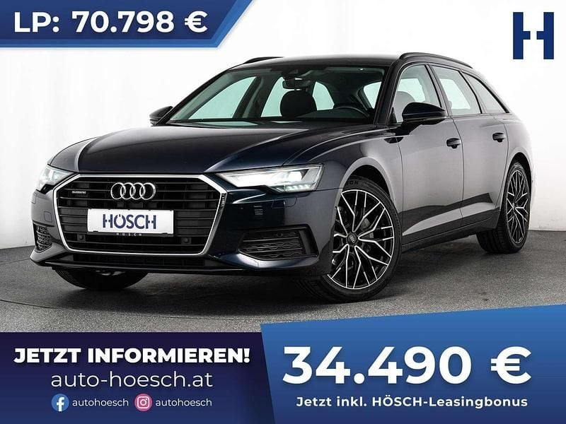 Blau Gebraucht 2022 Audi A6 Premium Kombi | € 35.990 (Superpreis) - Bild 1/4