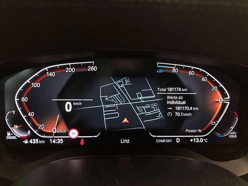 Gebraucht BMW 520 Efficient Dynamics 190 PS (139 kW) 2022 Schwarz Kombi