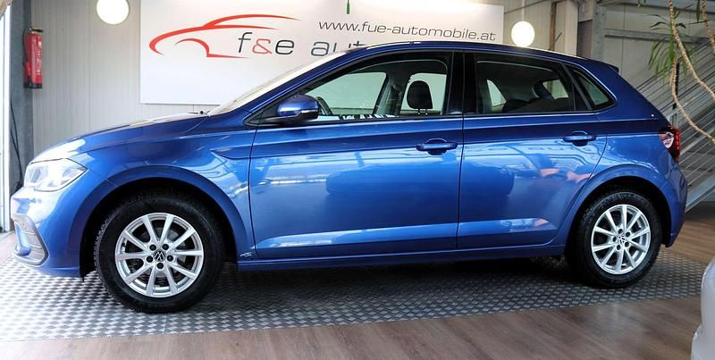 Gebraucht VW Polo Life 95 PS (69 kW) 2023 Blau Kleinwagen