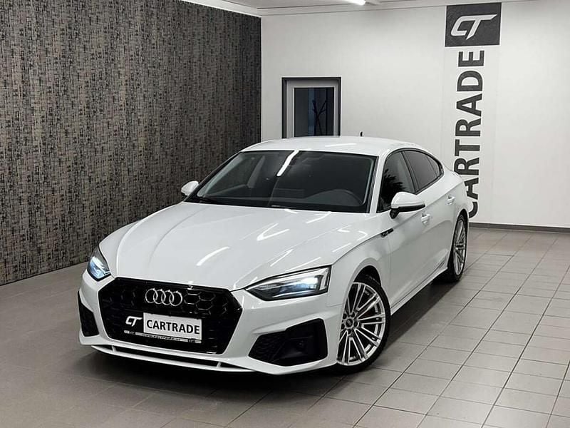 Gebraucht Audi A5 Sportback S-Line 204 PS (150 kW) 2022 Weiß Kleinwagen