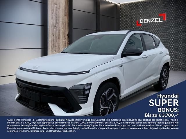 Neu Hyundai Kona N Line 102 PS (75 kW) 2025 Atlas white SUV