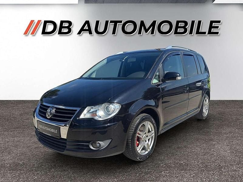 Schwarz Gebraucht 2007 VW Touran Trendline Van / Kleinbus | € 3.990 (Fairer Preis) - Bild 1/4