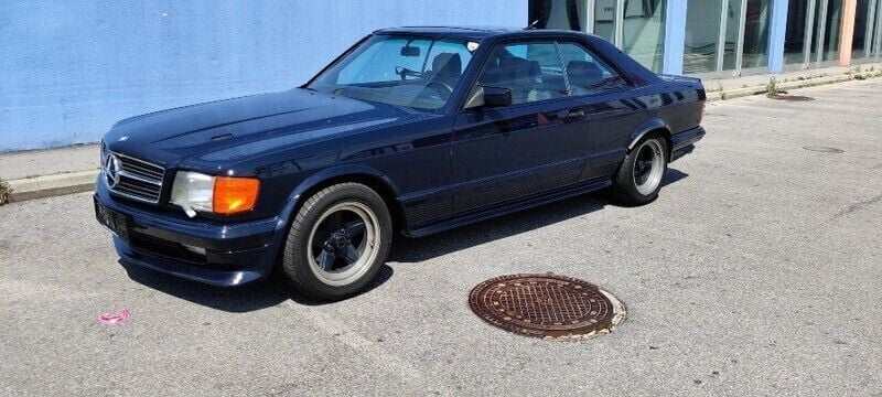 Gebraucht Mercedes 500 231 PS (169 kW) 1983 Dunkelblau Coupé