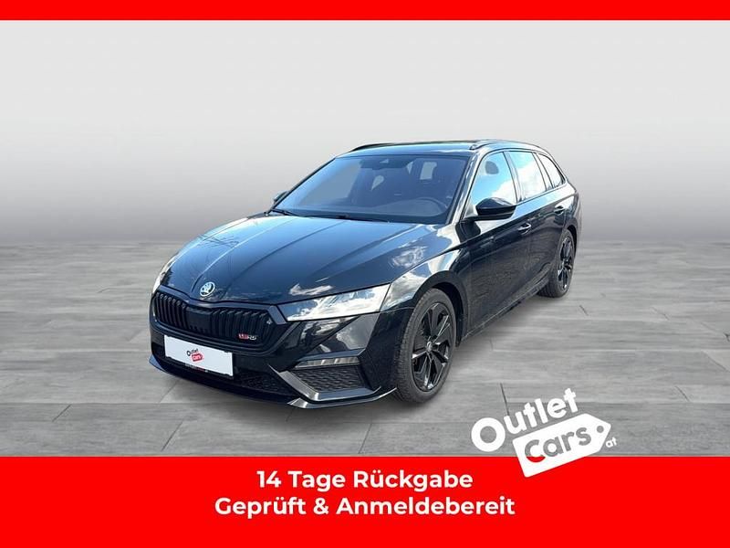 Schwarz metallicperleffektno Gebraucht 2022 Skoda Octavia RS Kombi | € 28.990 (Guter Preis) - Bild 1/4