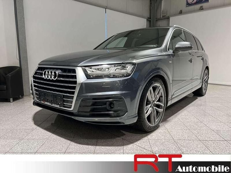 Grau Gebraucht 2015 Audi Q7 S-Line SUV | € 36.990 (Etwas zu teuer) - Bild 1/4