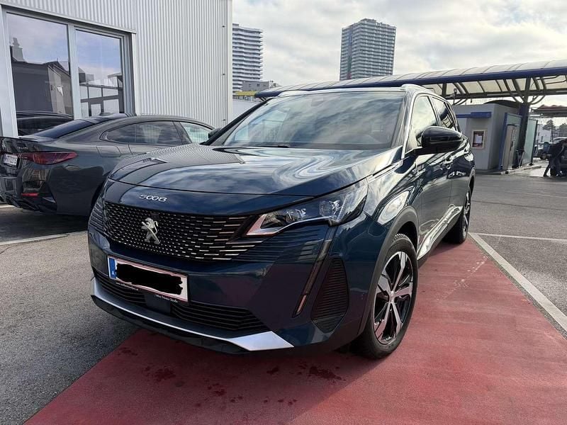 Blau Gebraucht 2022 Peugeot 5008 GT SUV | € 26.940 (Fairer Preis) - Bild 1/4