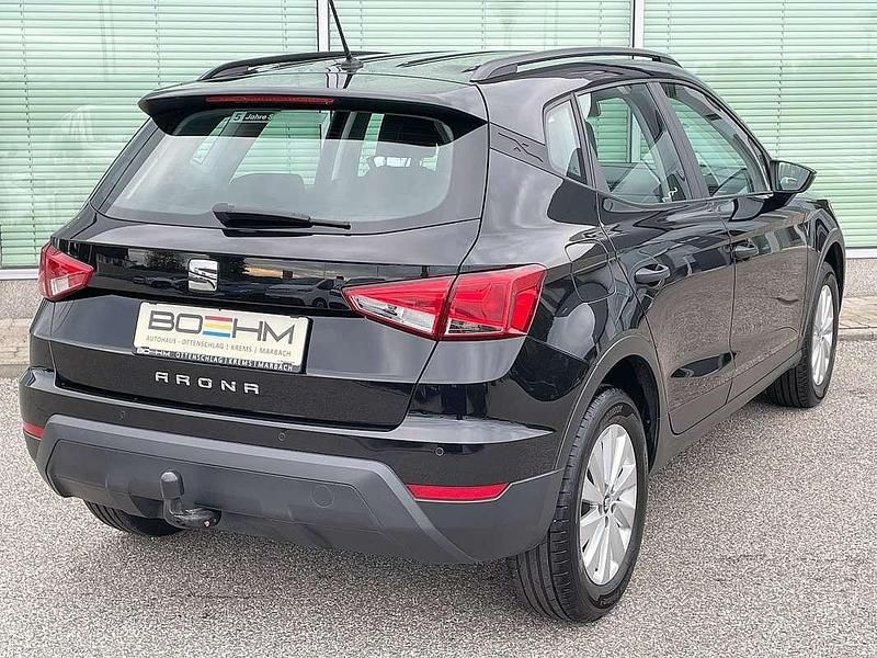 Gebraucht Seat Arona Reference 95 PS (69 kW) 2018 Schwarz SUV