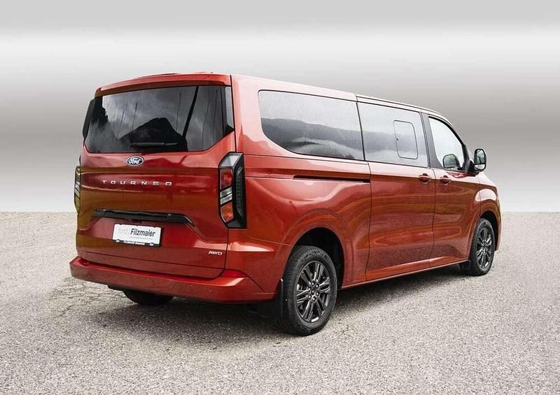 Neu Ford Transit Custom Titanium 136 PS (100 kW) 2025 Rot Van / Kleinbus