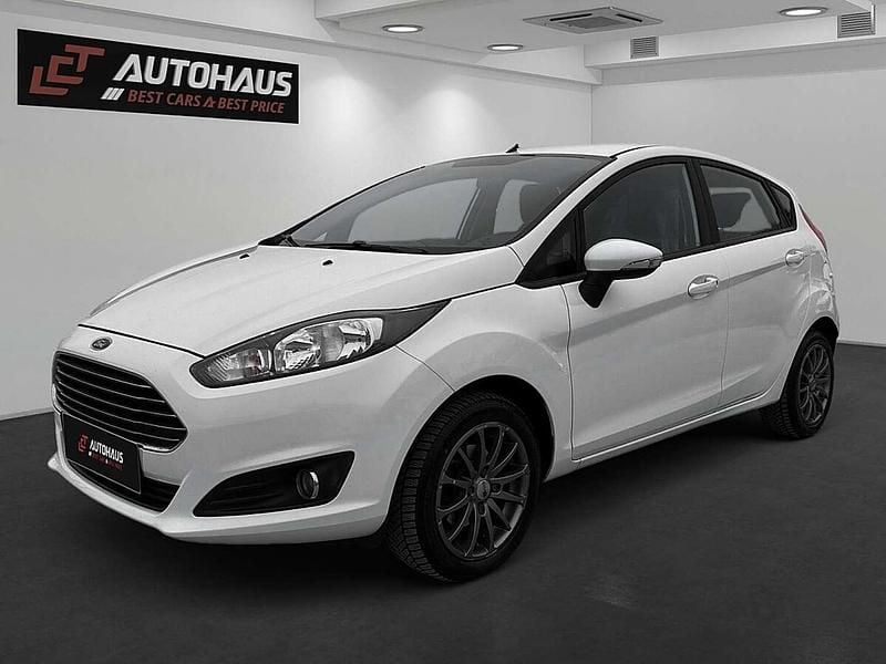 Gebraucht Ford Fiesta Trend 80 PS (58 kW) 2014 Weiß Kleinwagen