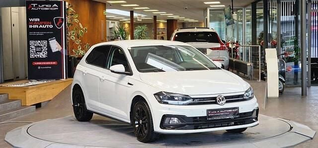 Gebraucht VW Polo R-line 95 PS (69 kW) 2020 Weiß Kleinwagen