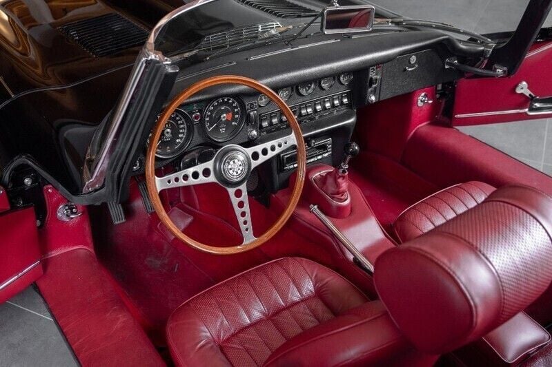 Gebraucht Jaguar E-Type 265 PS (194 kW) 1968 Schwarz Cabrio