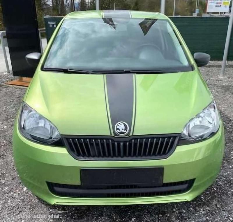 Gebraucht Skoda Citigo Active 60 PS (44 kW) 2013 Grün Kleinwagen