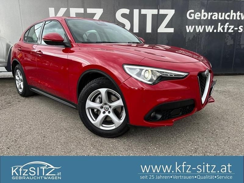 Gebraucht Alfa Romeo Stelvio Super 150 PS (110 kW) 2018 Rot SUV