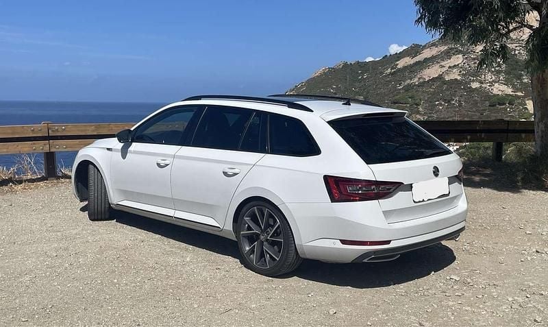 Gebraucht Skoda Superb SportLine 190 PS (139 kW) 2017 Weiß Kombi