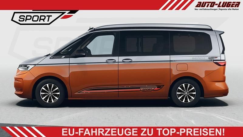 Neu VW California Edition 2025 Monosilber /energetic orange metallic Van