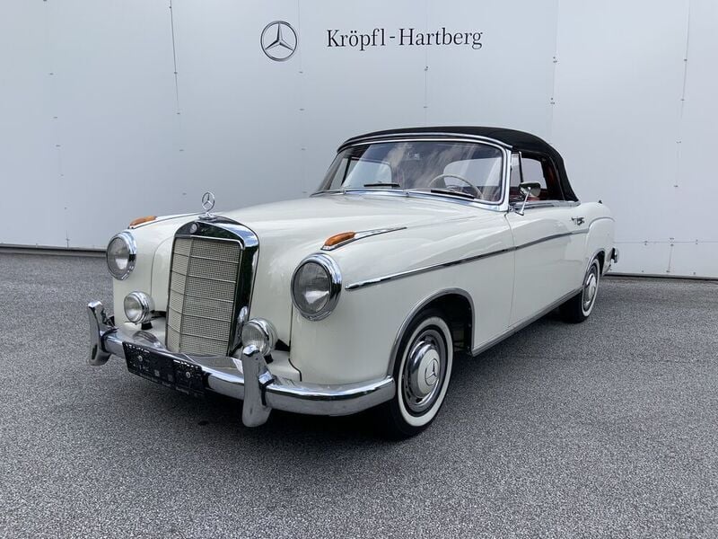 metallic Gebraucht 1957 Mercedes 220 Cabrio | € 99.500 - Bild 1/4