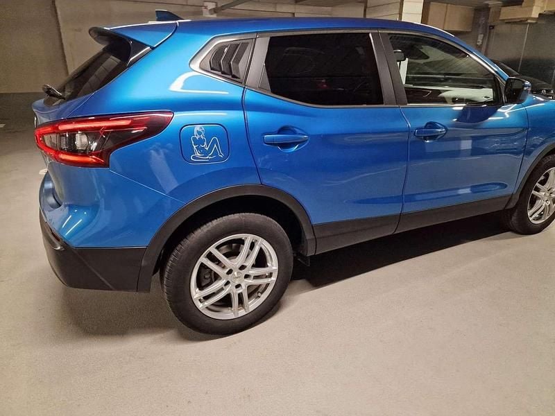 Gebraucht Nissan Qashqai Acenta 116 PS (85 kW) 2018 Blau SUV