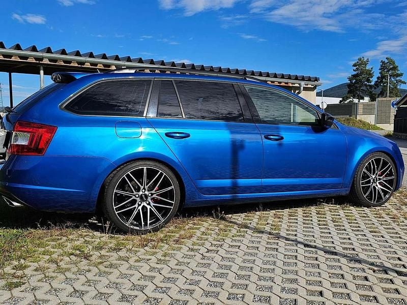 Gebraucht Skoda Octavia RS 220 PS (161 kW) 2014 Blau Kombi