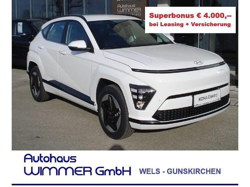 Weiß Neu 2025 Hyundai Kona SUV | € 27.400 (Guter Preis) - Bild 1/4