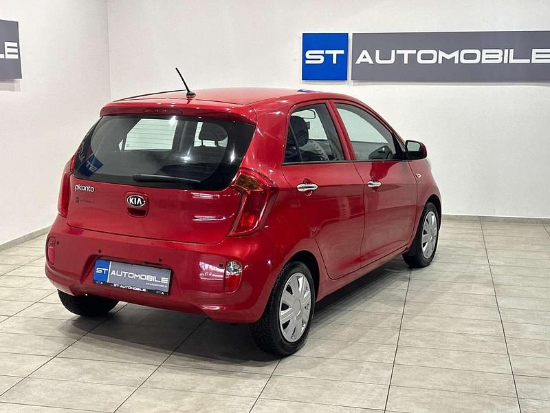 Gebraucht Kia Picanto Silver 69 PS (50 kW) 2015 Rot Kleinwagen