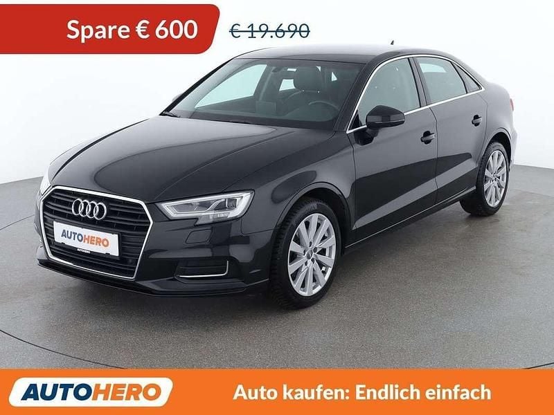 Gebraucht Audi A3 Design 116 PS (85 kW) 2018 Schwarz Limousine