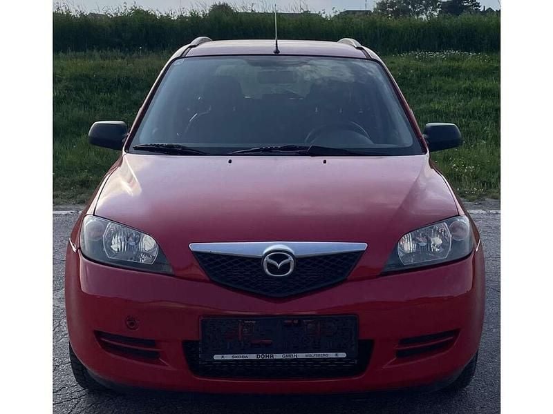 Gebraucht Mazda 2 75 PS (55 kW) 2003 Rot Kleinwagen