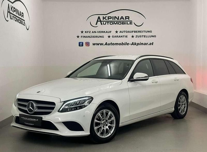Weiß Gebraucht 2019 Mercedes C180 Elegance Kombi | € 17.890 (Guter Preis) - Bild 1/4