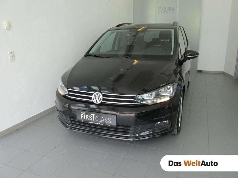Schwarz metallic Gebraucht 2019 VW Touran Comfortline Van / Kleinbus | € 15.990 (Superpreis) - Bild 1/4