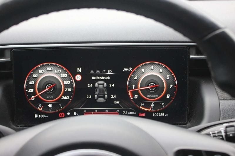 Gebraucht Hyundai Tucson N Line 150 PS (110 kW) 2021 Weiß SUV