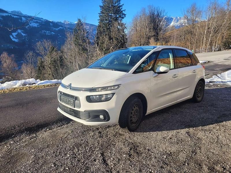 Gebraucht Citroën C4 Picasso Feel 110 PS (80 kW) 2017 Weiß Van / Kleinbus