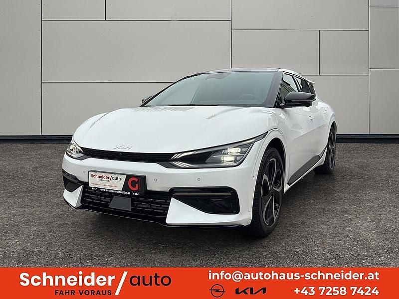 Weiß Gebraucht 2022 Kia EV6 GT-Line SUV | € 33.966 (Superpreis) - Bild 1/4