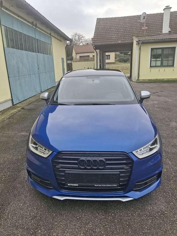 Gebraucht Audi A1 Sportback S-Line 82 PS (60 kW) 2018 Blau Kleinwagen