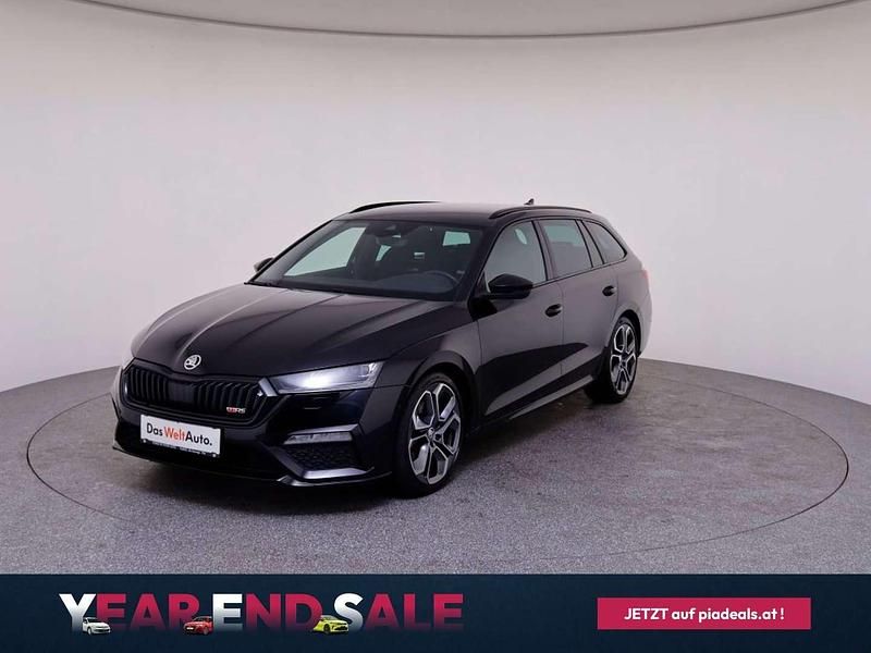 Schwarz metallic Gebraucht 2021 Skoda Octavia RS Kombi | € 31.950 (Etwas zu teuer) - Bild 1/4