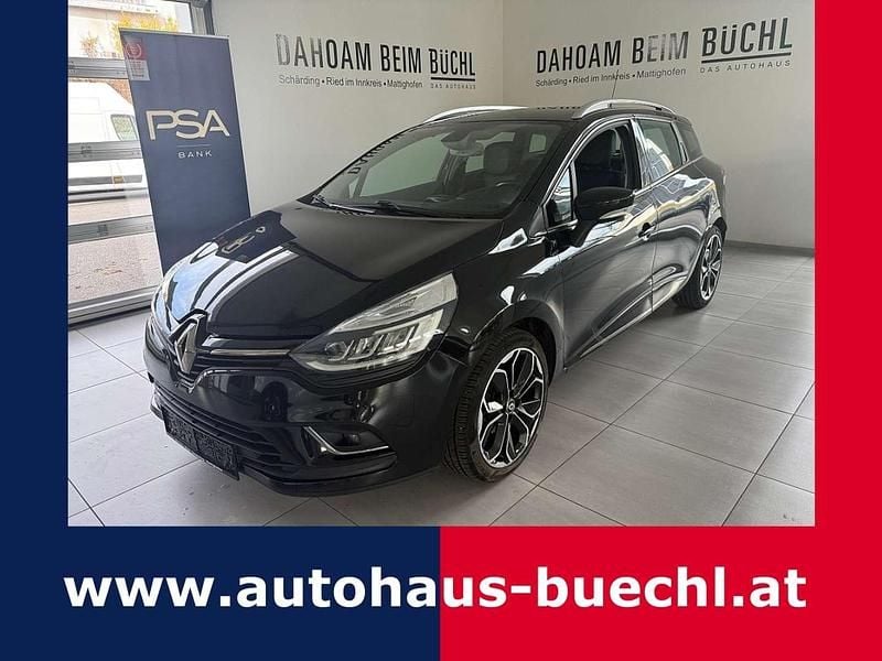 Schwarz Gebraucht 2017 Renault Clio GrandTour Intens Kombi | € 10.390 - Bild 1/4