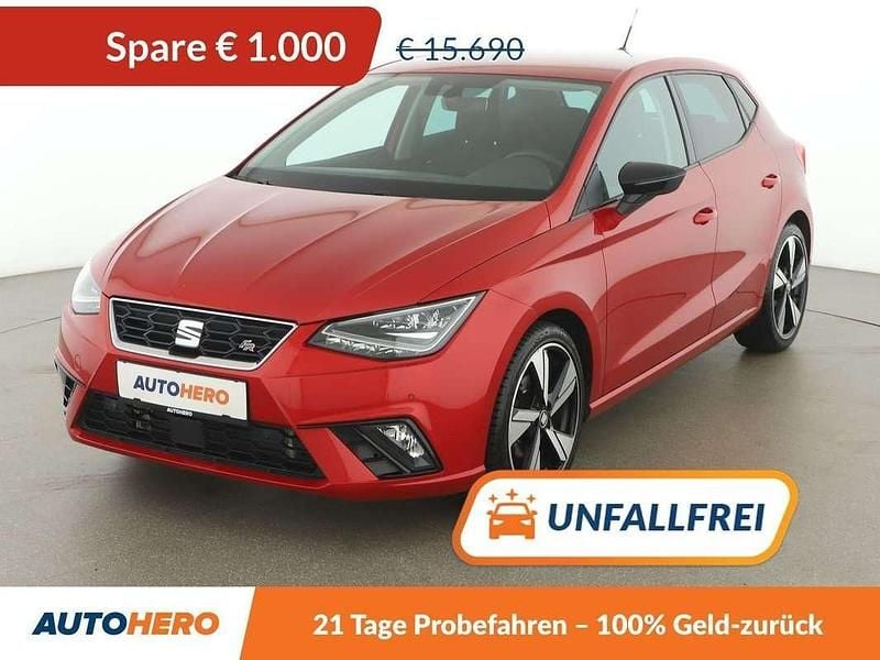 Rot Gebraucht 2018 Seat Ibiza FR Kleinwagen | € 14.690 - Bild 1/3