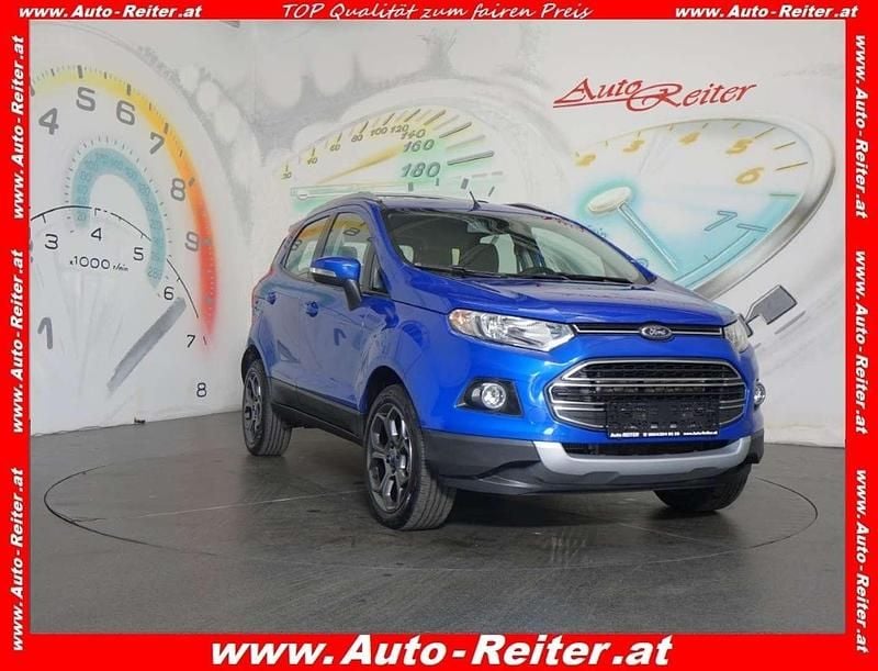 Gebraucht Ford Ecosport Titanium 125 PS (91 kW) 2017 Blau SUV