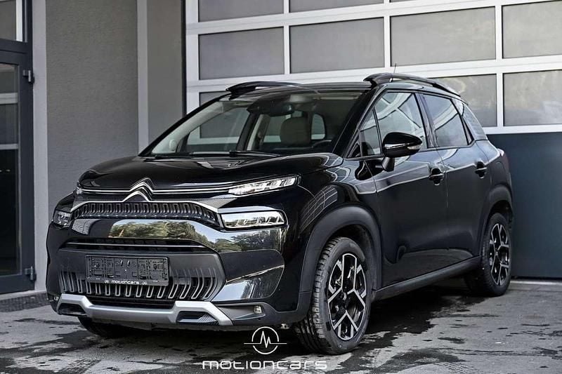 Gebraucht Citroën C3 Aircross PureTech 131 PS (96 kW) 2022 Schwarz SUV