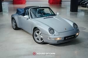 Gebraucht Porsche 911 Carrera 4 Cabriolet 272 PS (200 kW) 1995 Silber Cabrio
