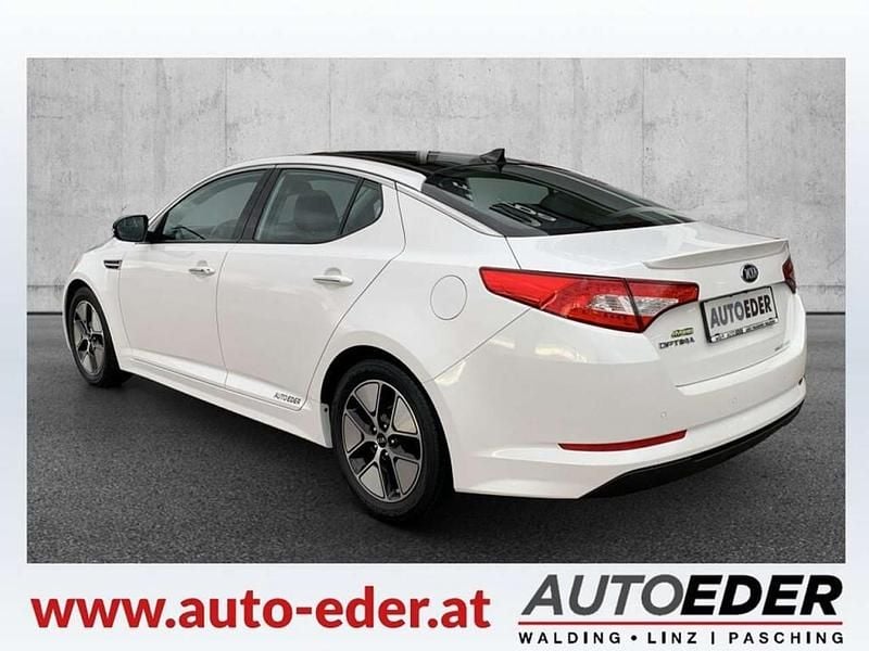Gebraucht Kia Optima Hybrid 150 PS (110 kW) 2013 Weiß Limousine