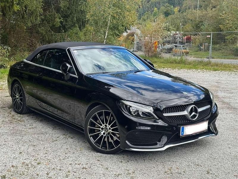 Gebraucht Mercedes C250 204 PS (150 kW) 2017 Schwarz Cabrio