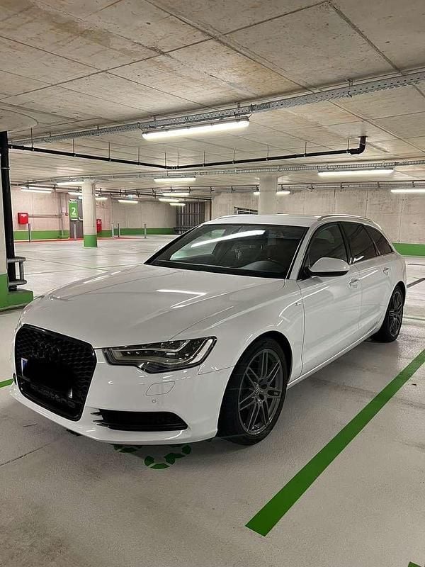Weiß Gebraucht 2013 Audi A6 S-Line Kombi | € 18.500 - Bild 1/4