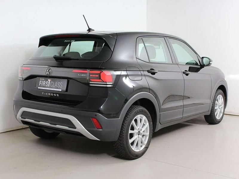 Gebraucht VW T-Cross 95 PS (69 kW) 2025 Schwarz  metallicperleffektno SUV