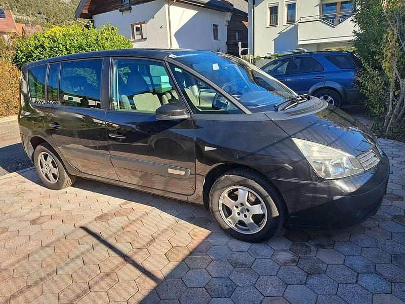 Schwarz Gebraucht 2004 Renault Espace Authentique Van / Kleinbus | € 5.100 - Bild 1/4