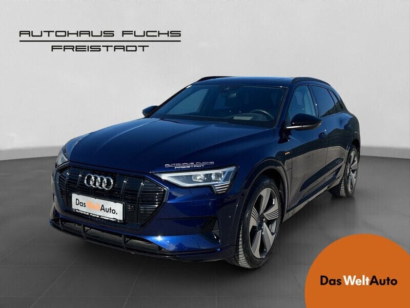 Mittelblau metallic Gebraucht 2020 Audi e-tron Advanced SUV | € 34.900 (Etwas zu teuer) - Bild 1/4