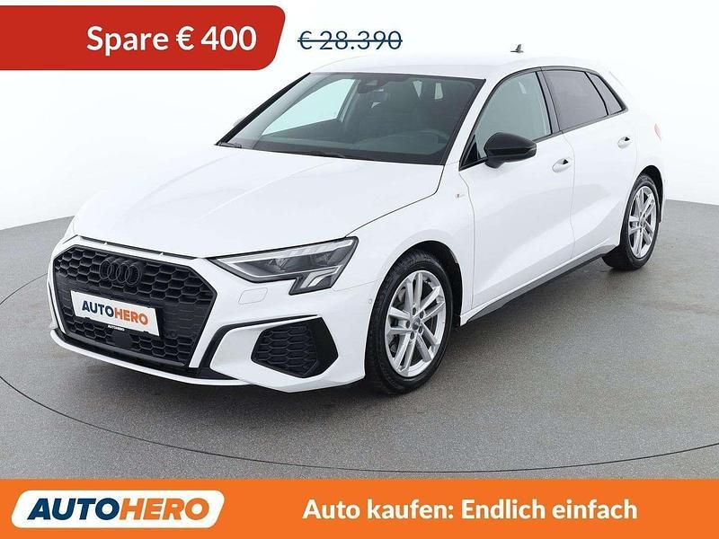 Gebraucht Audi A3 S-Line 110 PS (80 kW) 2022 Weiß Limousine
