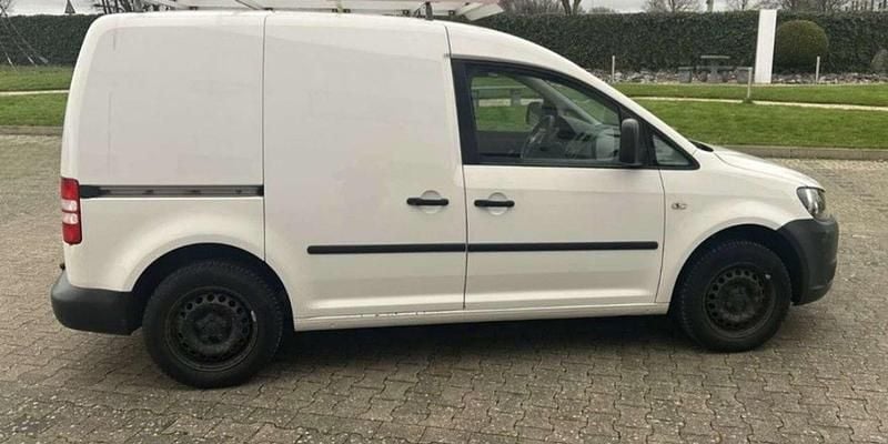 Gebraucht VW Caddy 75 PS (55 kW) 2011 Weiß Van / Kleinbus