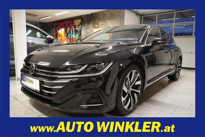 Gebraucht VW Arteon R-line 156 PS (114 kW) 2021 Schwarz Kombi